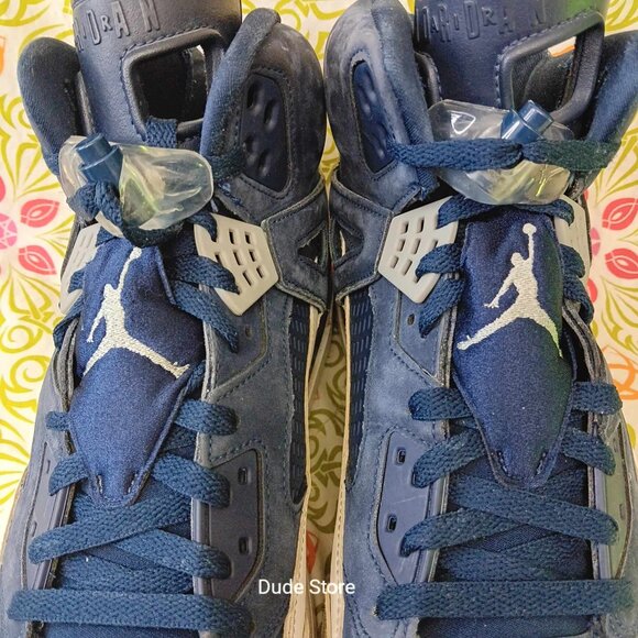 Jordan Spizike Midnight Navy Blue Men's Sneakers - Size 13 - Picture 3 of 14